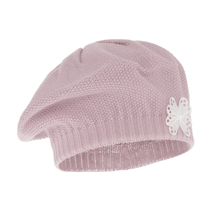 Meisjes herfst/lente muts, lila, Costanza