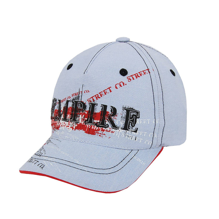 Jongens baseballpet, lichtblauw, katoen, Empire