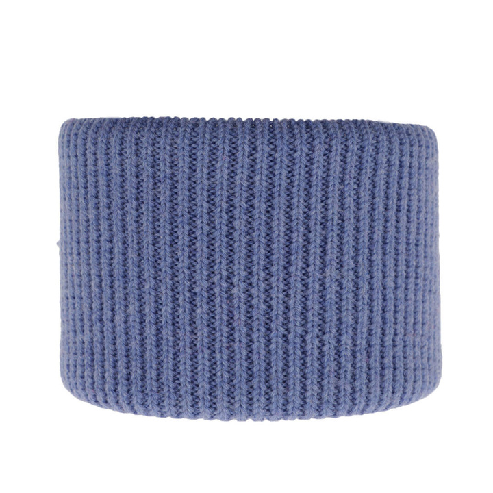 Kinder wintersjaal, blauw, 100% Merino Wol, Vanilla