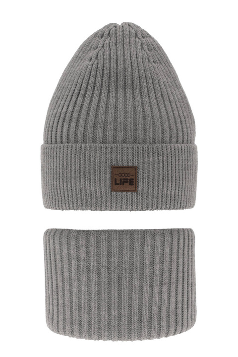 Jongens winter set, grijs, Basilio