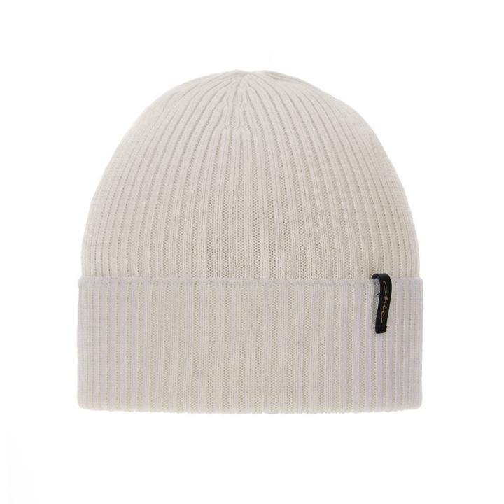 Dames wintermuts, winter, kremowa, 100% Merino Wol, Megan