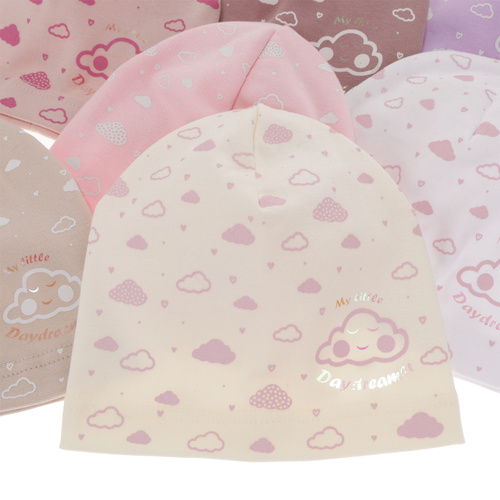 Meisjes herfst/lente muts, paars, Klaudyna