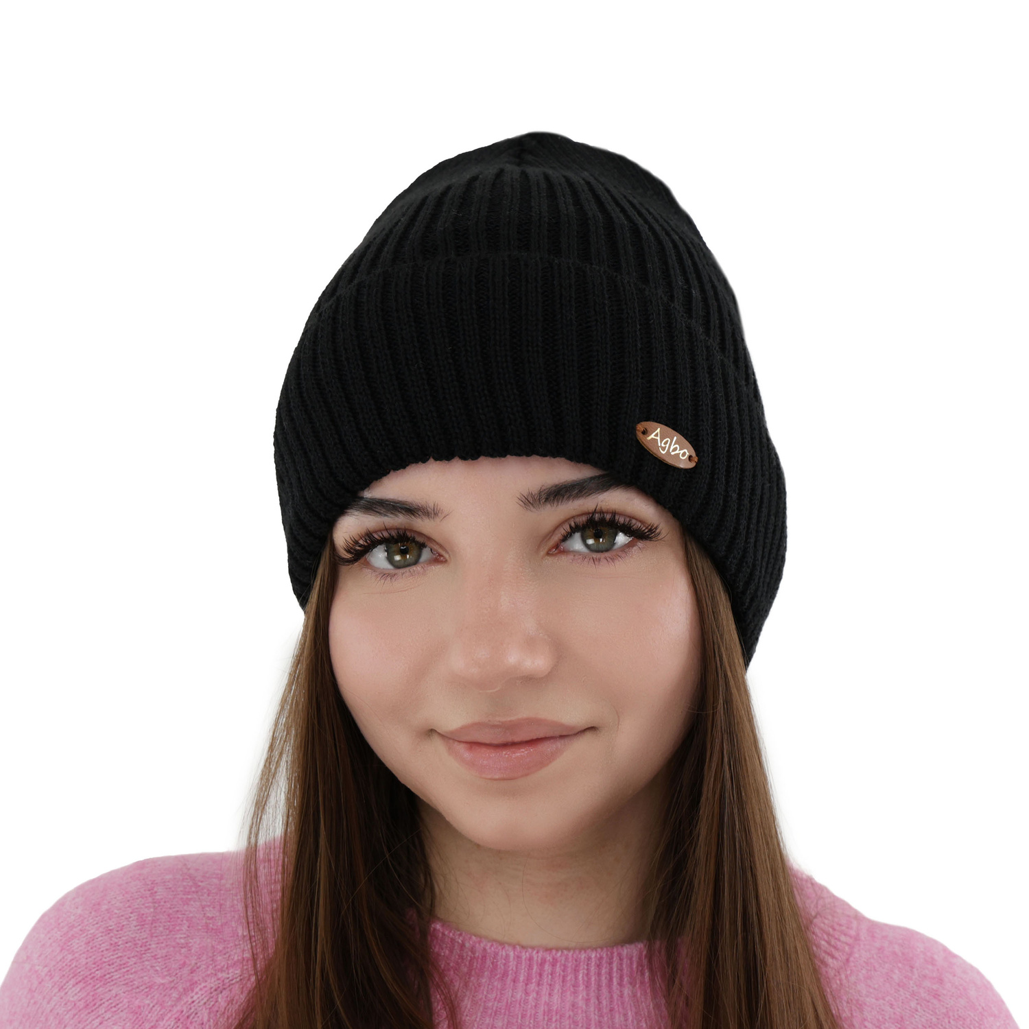 Naisten harmaa merinvillasta valmistettu talvihattu Shila