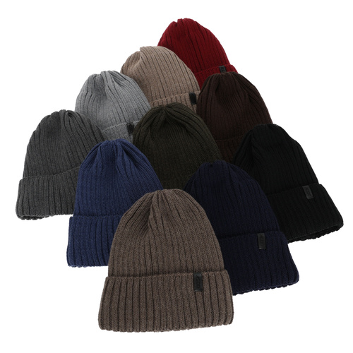 Miesten talvipipo, tummansininen, merinovillalla, Tyrol