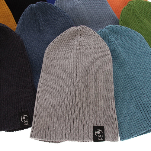 Jongens herfst/lente muts, puuvillalla, blauw, Lenis