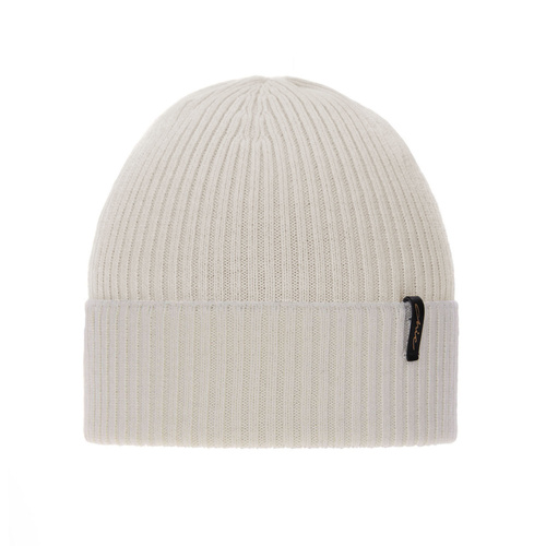 Dames wintermuts, winter, kremowa, 100% Merino Wol, Megan