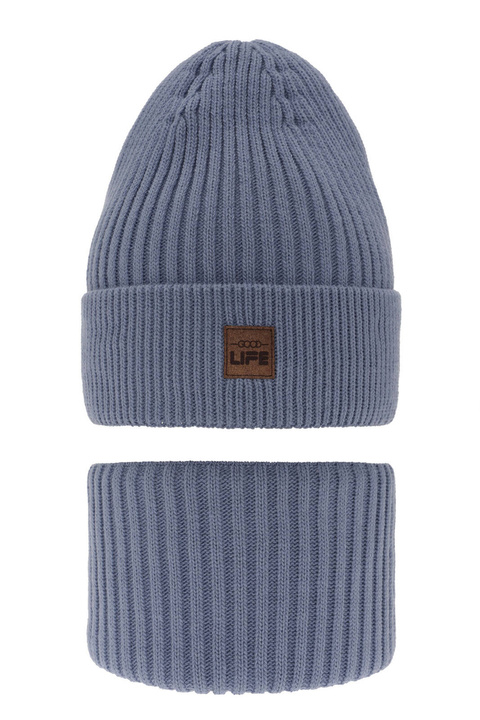 Jongens winter set, lichtblauw, Basilio