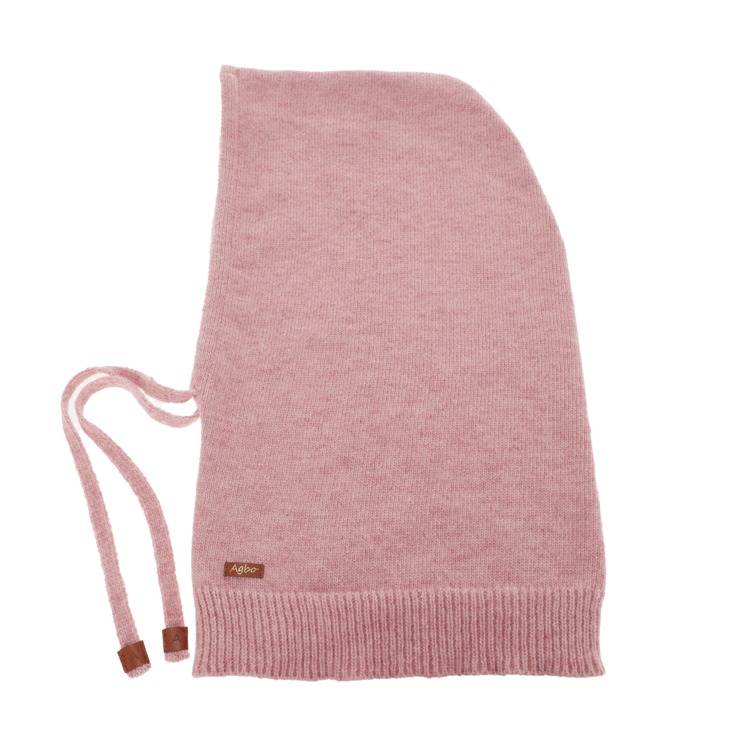 Naisten talvibalaclava, vaaleanpunainen, merinovillalla, Elizabeth