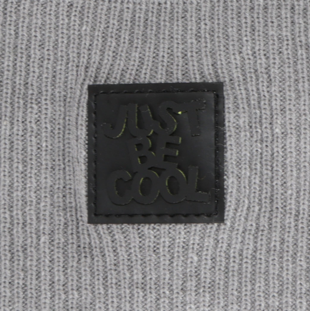 Poikien syys/kevät setti: pipo ja putkihuivi, puuvillalla, harmaa, Jonas