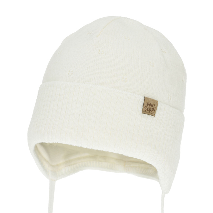 Poikien syys/kevät pipo, vaaleansininen, nauhoilla, Leif