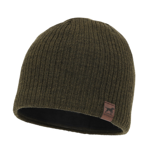 Heren jachtmuts, winter, groen, met merinowol, Bird