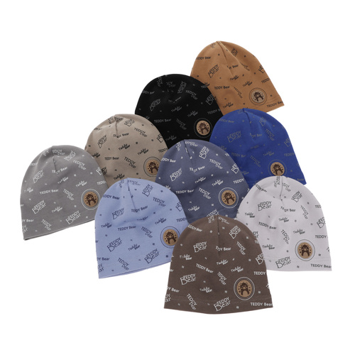 Jongens herfst/lente muts, blauw, Tedi