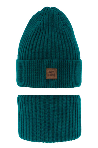 Jongens winter set, szmaragdowy, Basilio