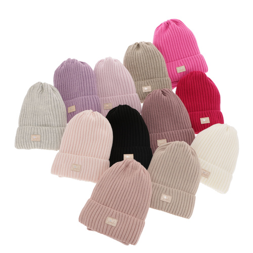 Meisjes winter set muts en buissjaal, lila, Tampa