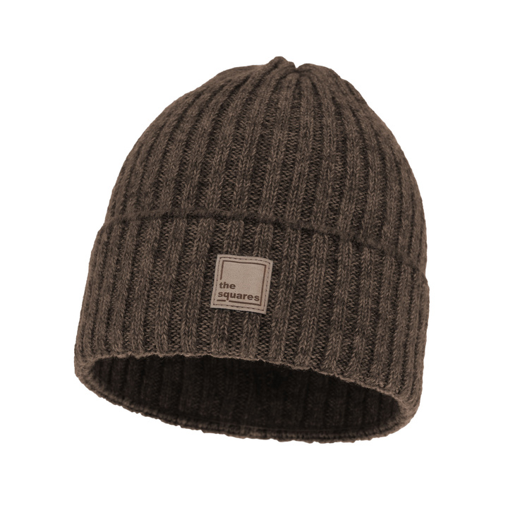 Naisten talvipipo, ruskea, merinovillalla, Benedetta