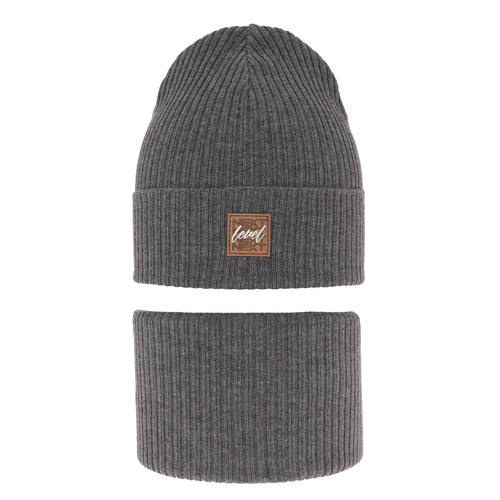 Jongens herfst/lente set, puuvillalla, grijs, Fenix