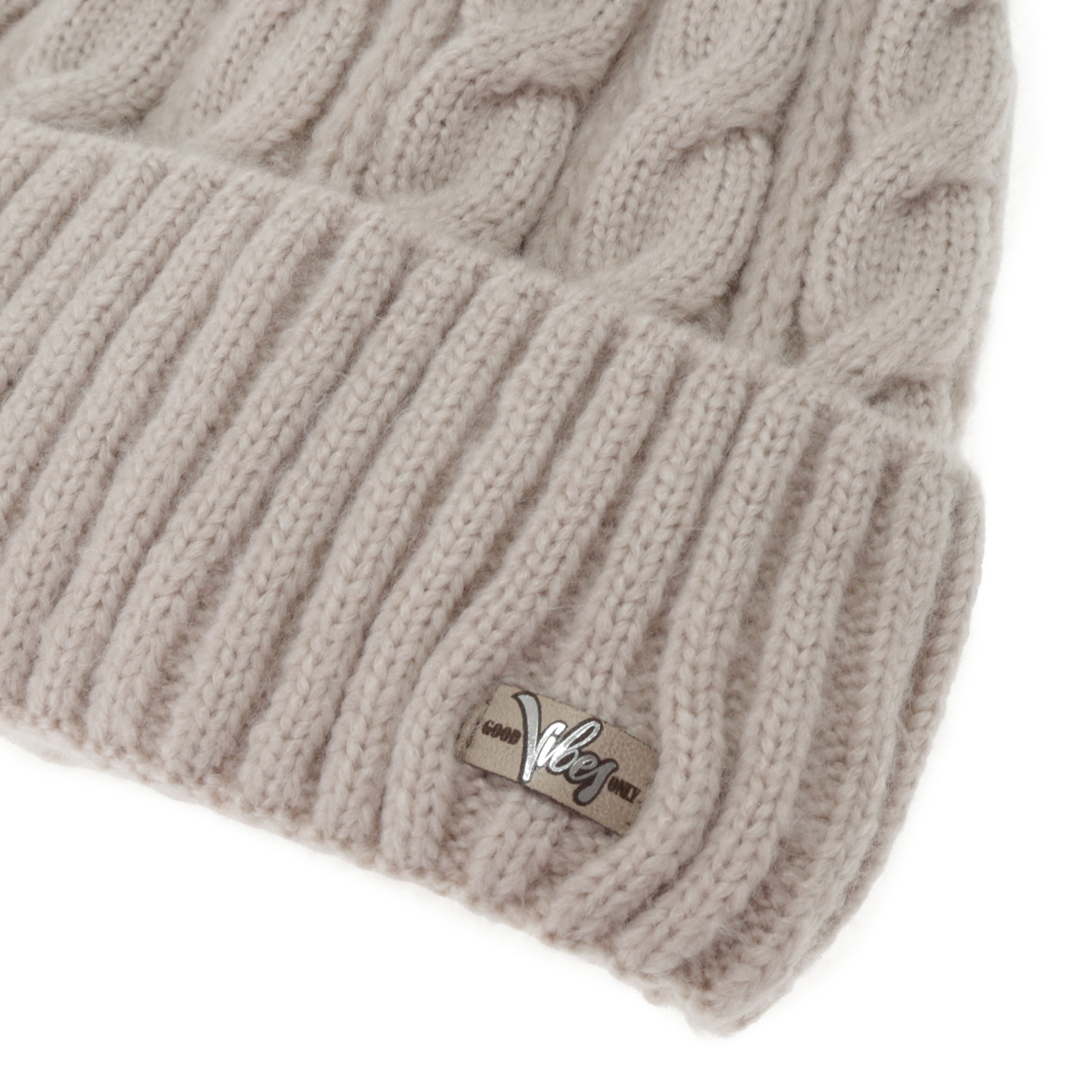 Naisten talvisetti: pipo ja huivi, różowy, Lunetta