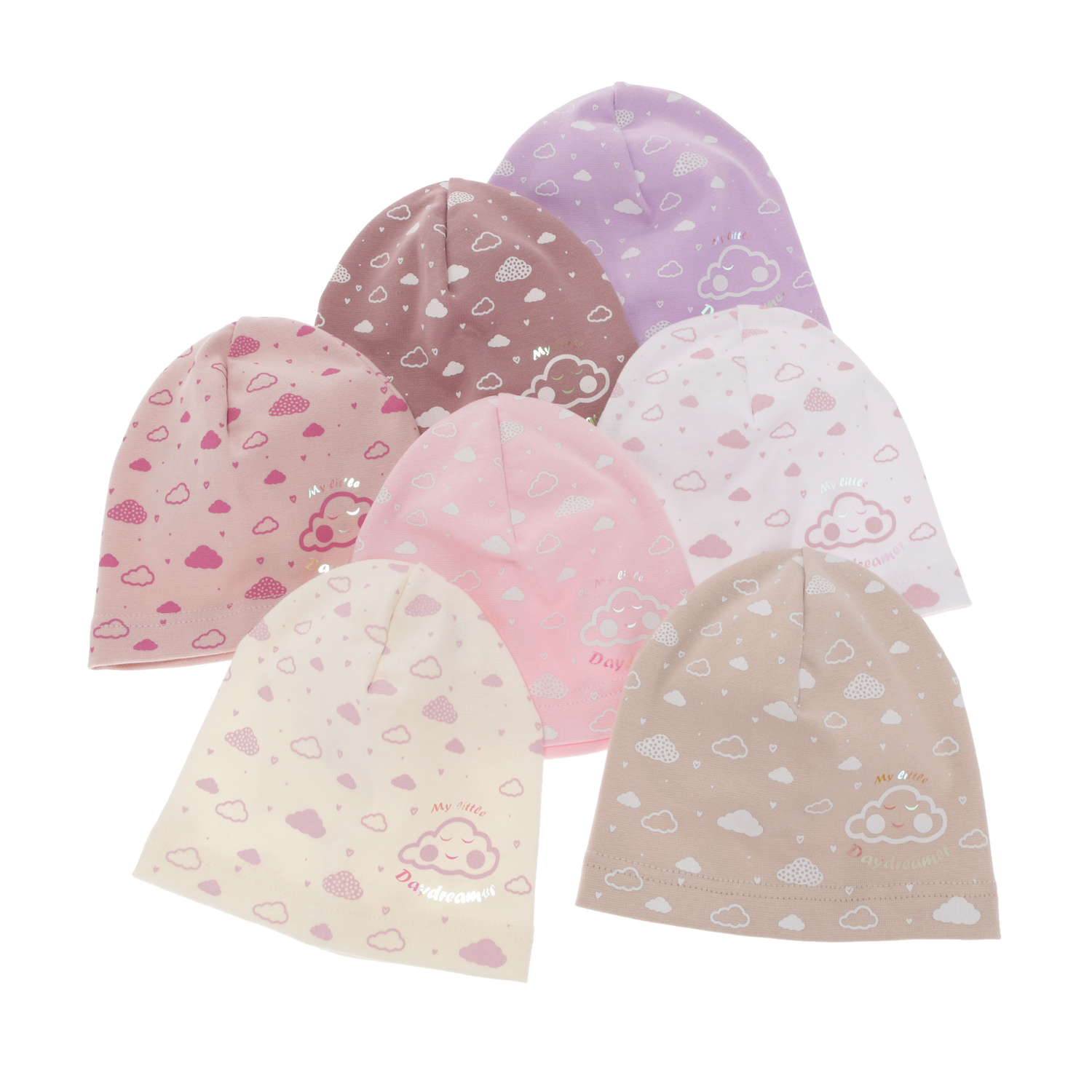 Meisjes herfst/lente muts, roze, Klaudyna