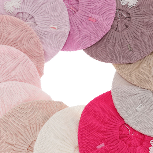 Meisjes herfst/lente muts, lila, Costanza