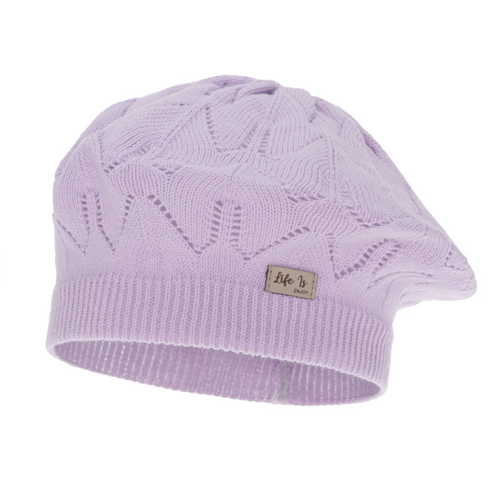 Tyttöjen syys/kevät beret, violetti, Liveria