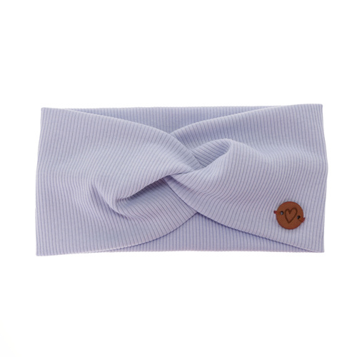 Meisjes herfst/lente hoofdband, lila, katoenen, Kasjana