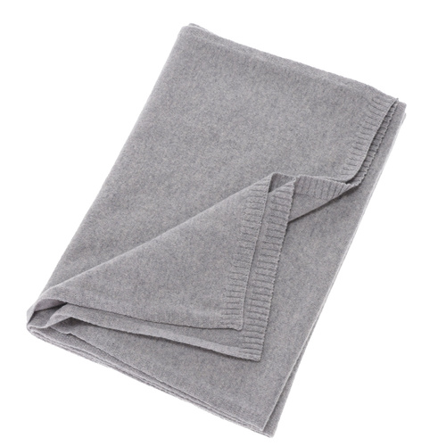 Naisten talvihuivi, harmaa, merinovillalla ja kashmiria, Irenia