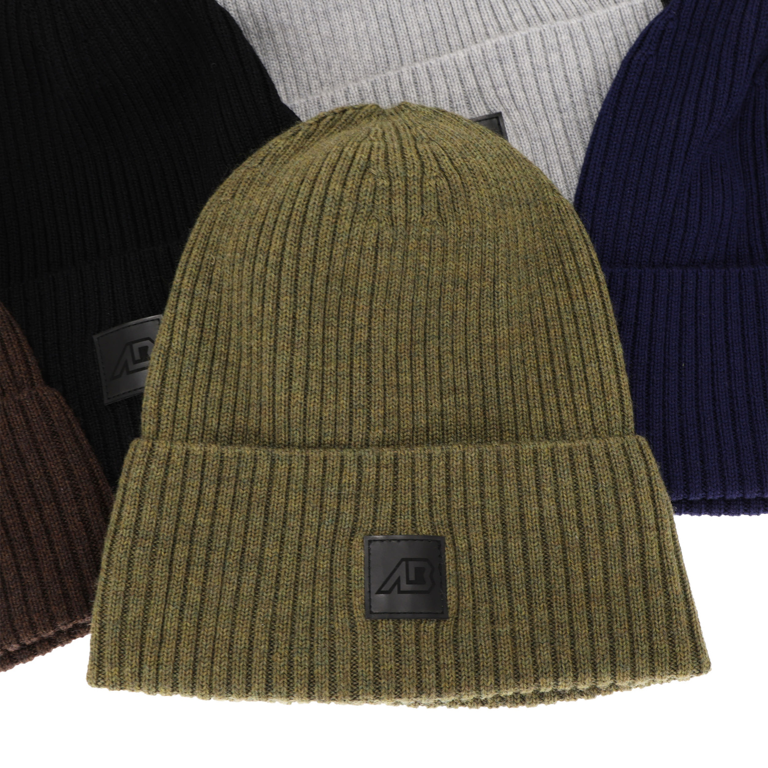 Heren wintermuts, bruin, 100% Merino Wol, Matias