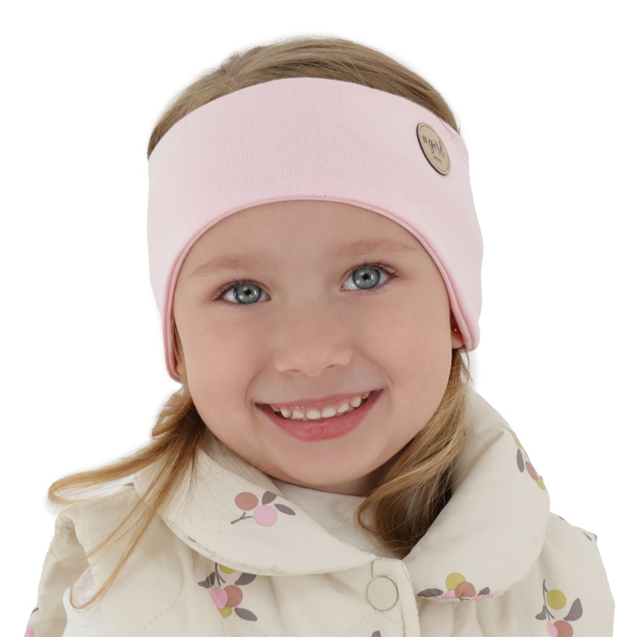 Pandebånd syksyinen, keväinen tytölle, vaaleanpunainen Maranta