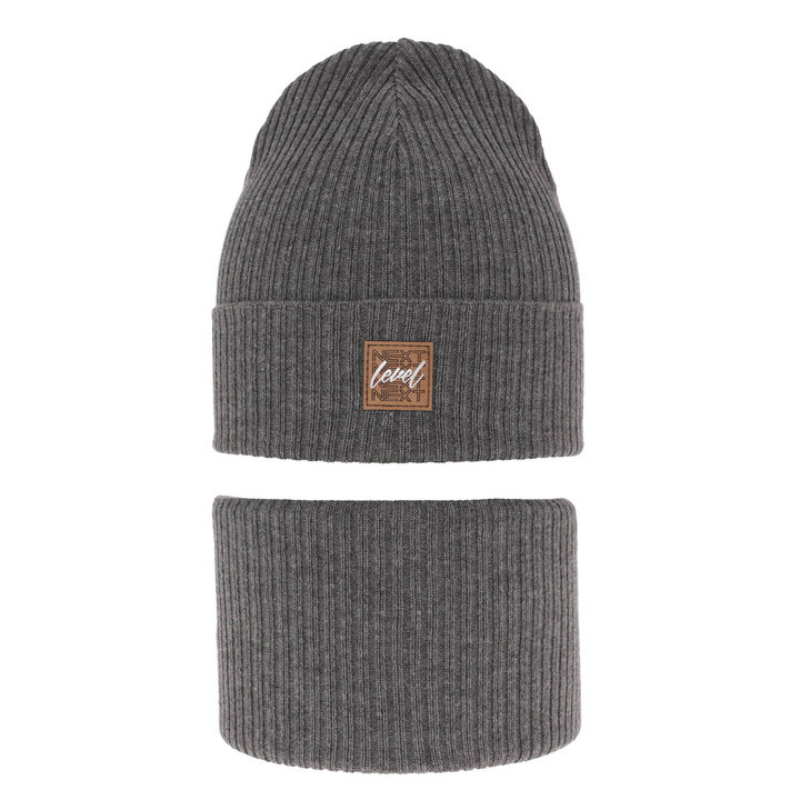 Jongens herfst/lente set, puuvillalla, grijs, Fenix