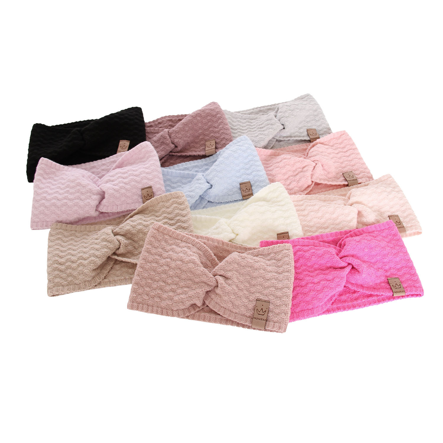 Meisjes herfst/lente hoofdband, roze, Goja