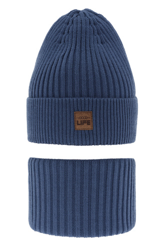 Jongens winter set, blauw, Basilio