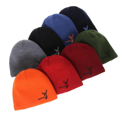 Heren wintermuts, Oranje, Elegant, Heren jachtmuts, Hunter