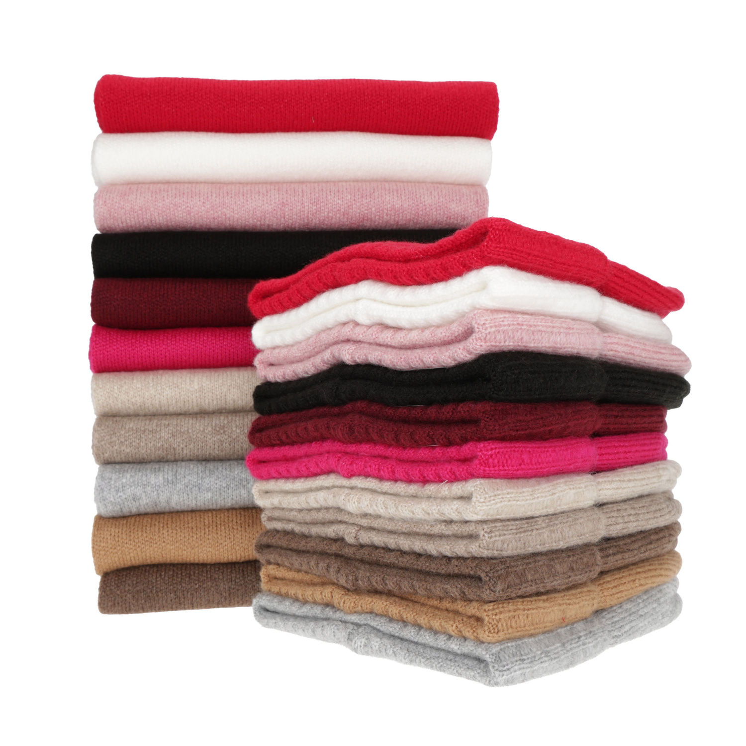 Naisten talvisetti: pipo ja huivi, camel, Shasta