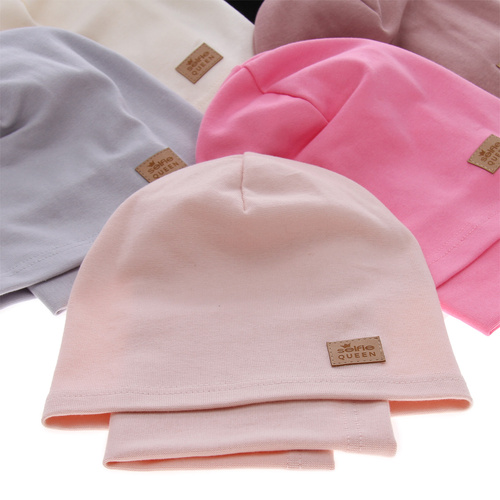 Meisjes herfst/lente set muts en buissjaal, wrzosowy, bawełniany, Selfie