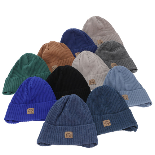 Poikien syys/kevät pipo, beige, nauhoilla, puuvillalla, Fenris