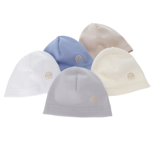 Poikien syys/kevät pipo, valkoinen, Buddy