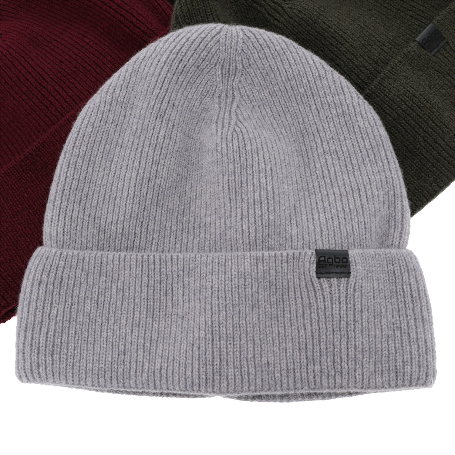 Miesten talvipipo, vaaleanharmaa, merinovillalla ja kashmirrilla, Arwen