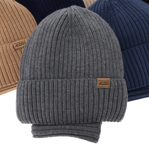 Poikien talvisetti (pipo ja putkihuivi), talvi, 100% Merinovilla, Merinovillalla, sininen, Domin