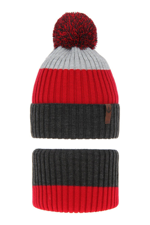 Jongens winter set, grijs, Karson