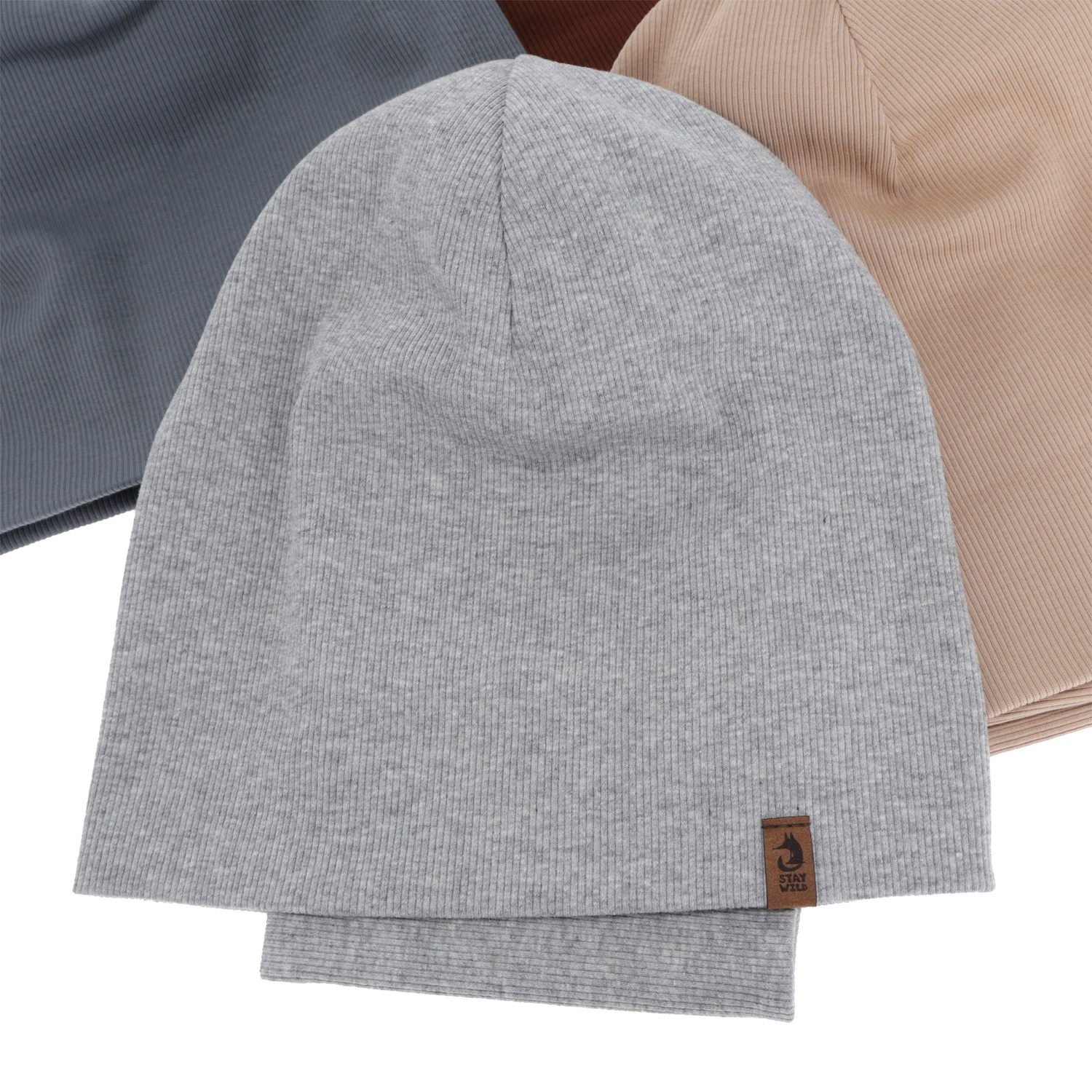 Poikien syys/kevät setti: pipo ja putkihuivi, harmaa, Amalfi