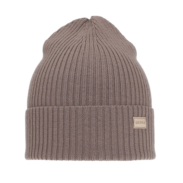 Naisten talvipipo, kevät, beige, 100% merinovilla, Sophie