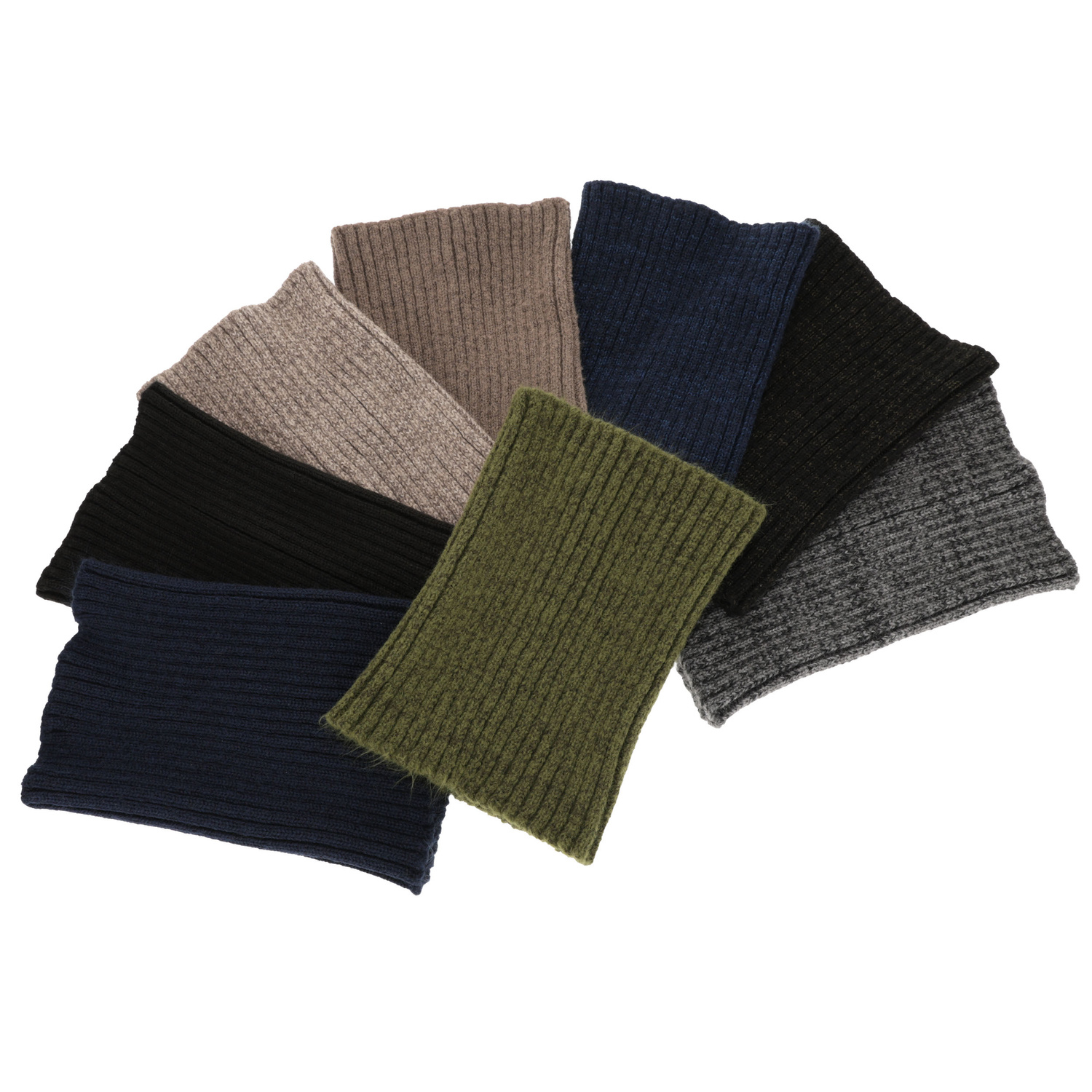 Heren winter buissjaal, groen, met wol, Best