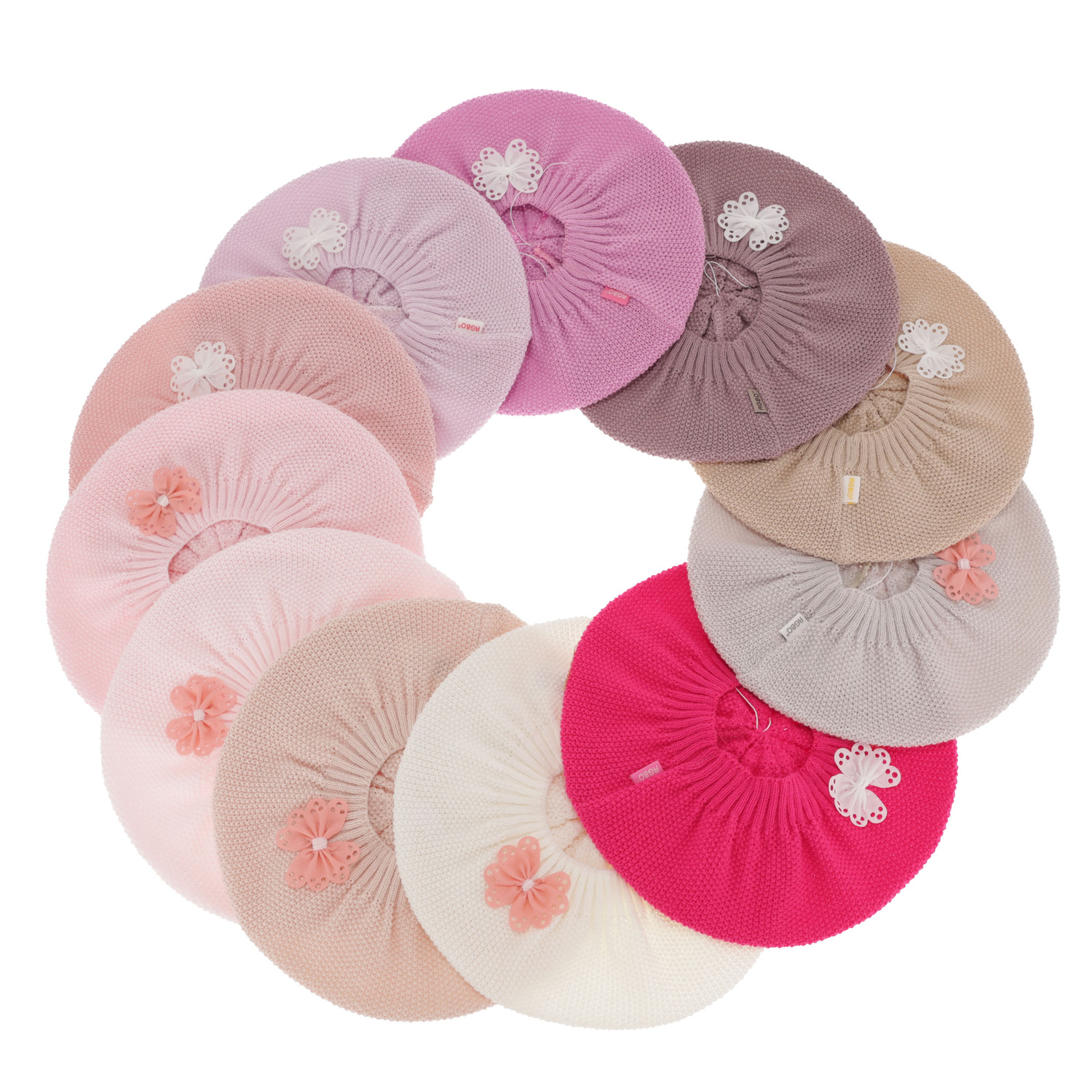 Meisjes herfst/lente muts, lila, Costanza