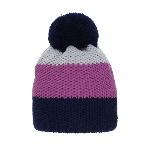 Meisjes wintermuts, blauw, met garen pompon, Naruto