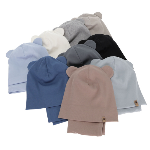 Poikien syys/kevät setti: pipo ja putkihuivi, beige, Farim