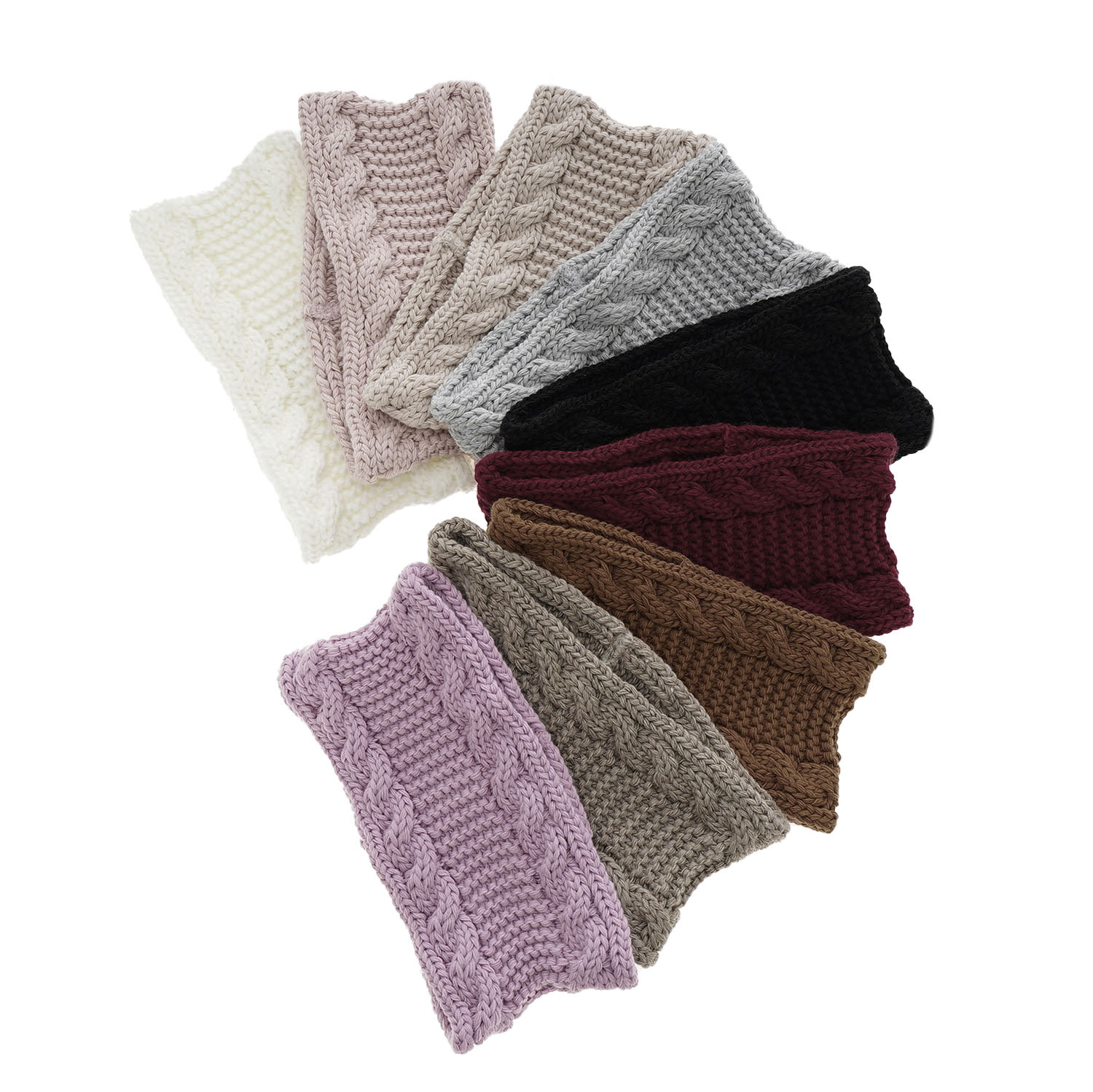 Dames winter hoofdband, bruin, Bera