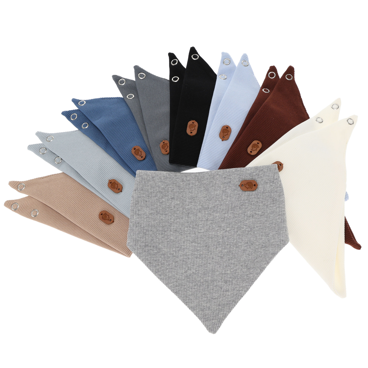 Poikien syys/kevät kauluri, vaaleansininen, puuvillainen Lucent