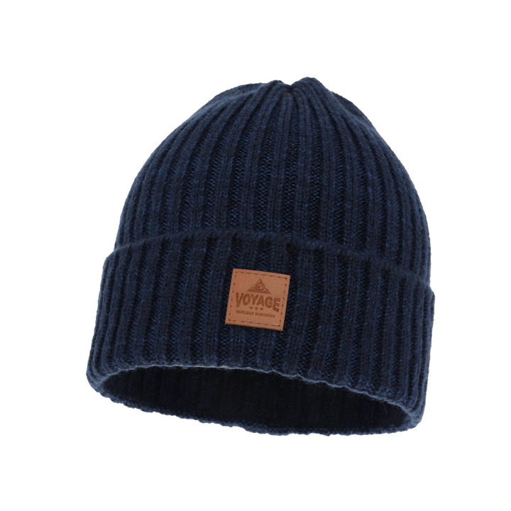 Heren wintermuts, blauw, Benet