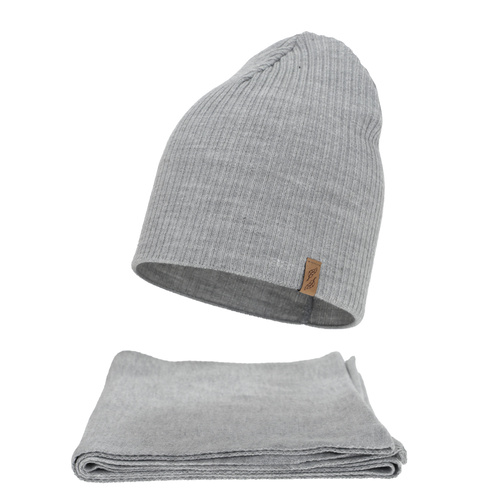 Naisten talvisetti: pipo ja huivi, talvi, vaaleanpunainen, Fena