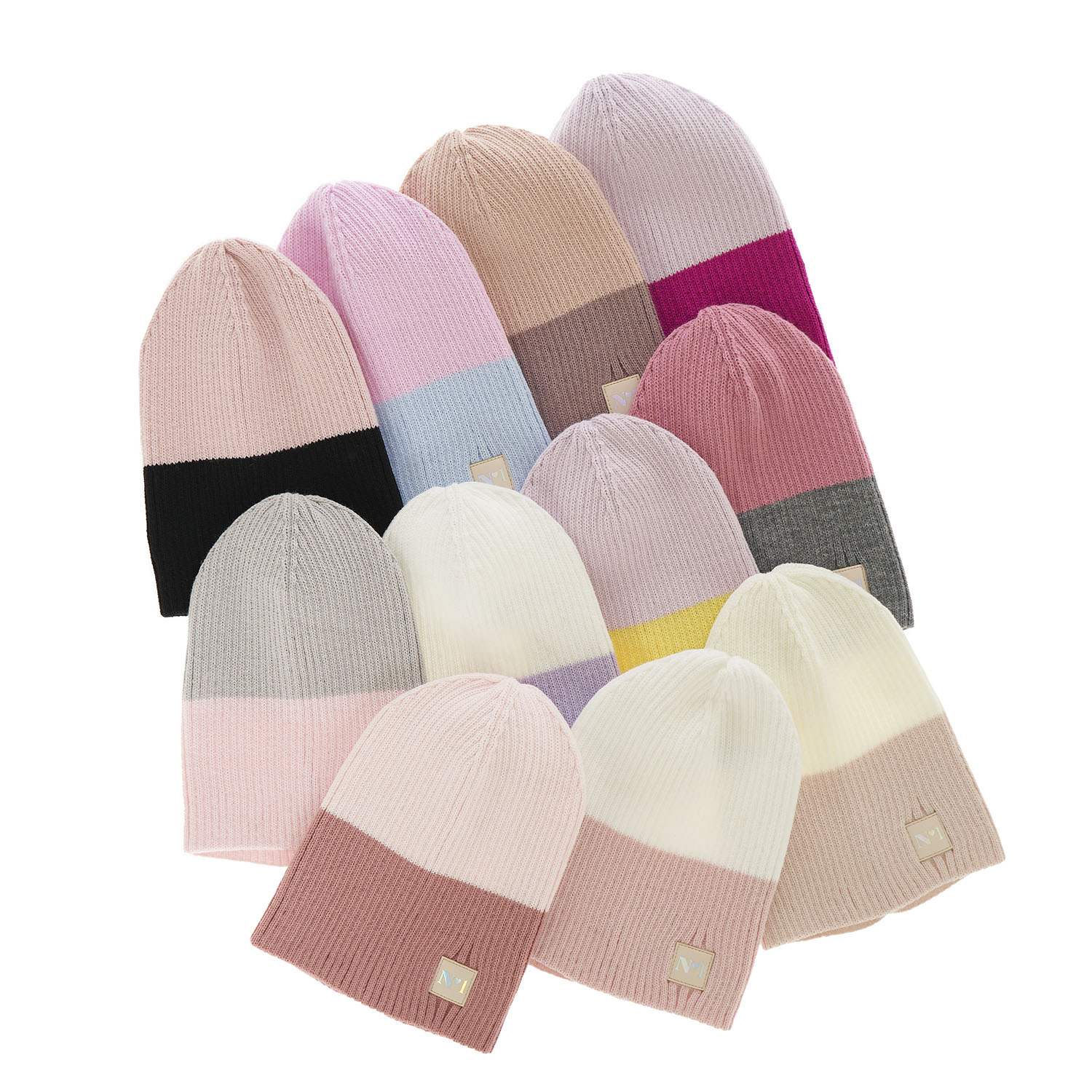 Meisjes herfst/lente muts, roze, Leti